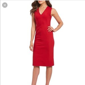 NWT Antonio Melani Sleeveless Red dress